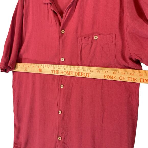 ZARA Mens Hawaiian Embroidered Shirt SIZE MEDIUM SEVENTH BEACH Button Camp Kawai - Picture 3 of 9